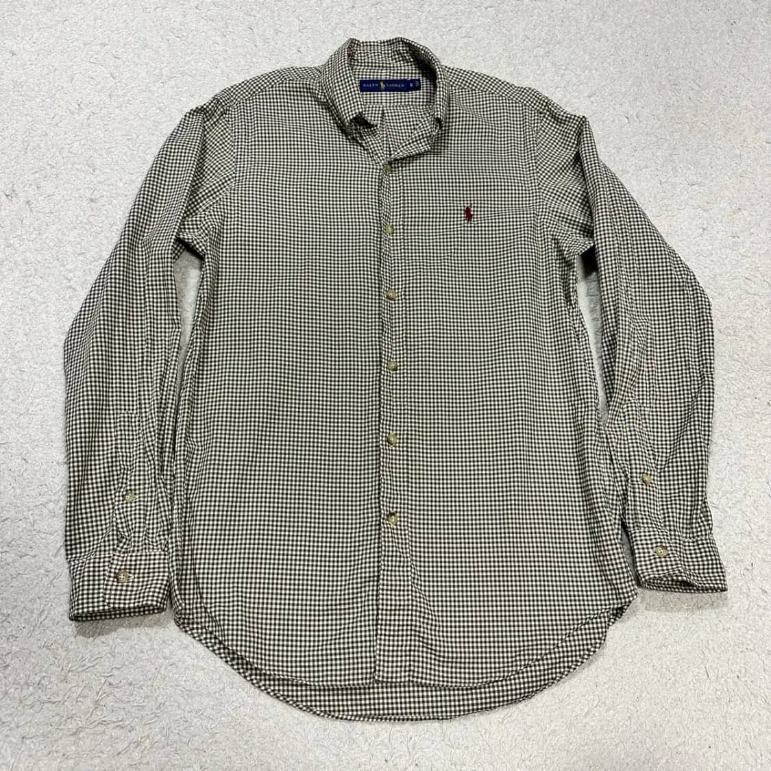 폴로 셔츠 체크 s 상품이미지1