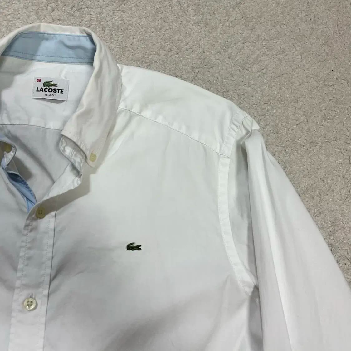 라코스테 셔츠 화이트 95 상품이미지2