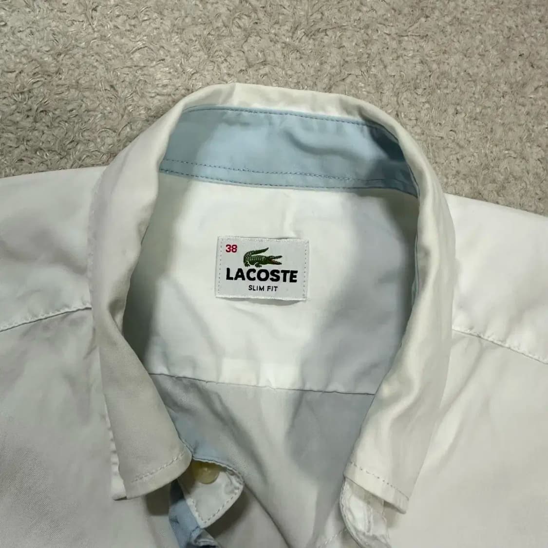 라코스테 셔츠 화이트 95 상품이미지3