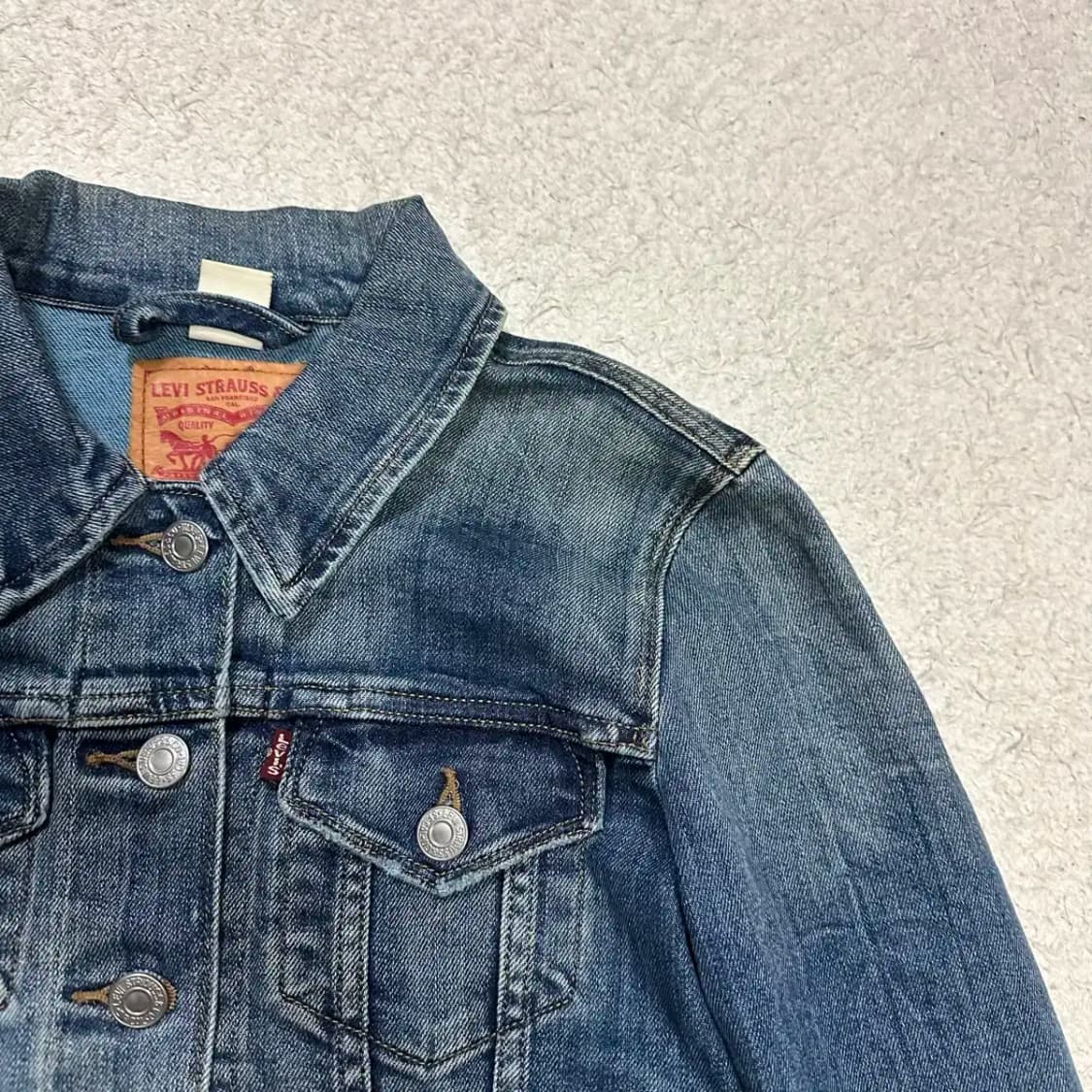 리바이스 데님 자켓 여성 xs 상품이미지2