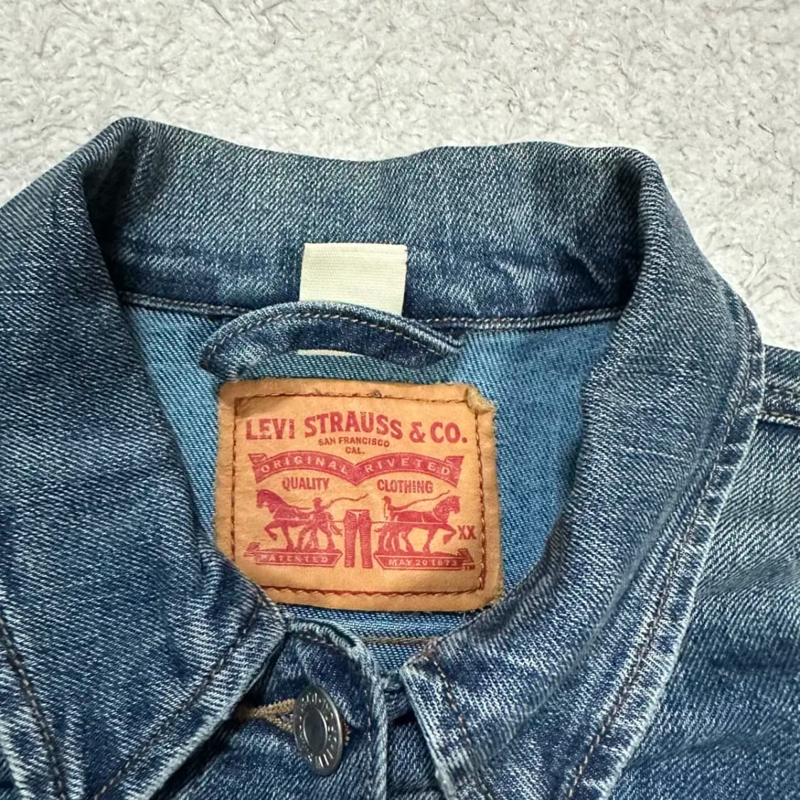 리바이스 데님 자켓 여성 xs 상품이미지4