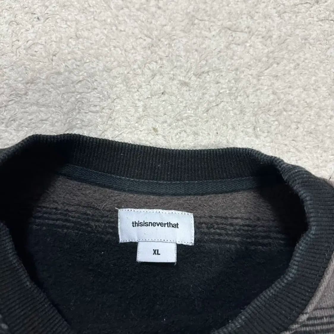 디스이즈네버댓 맨투맨 기모 XL 상품이미지3