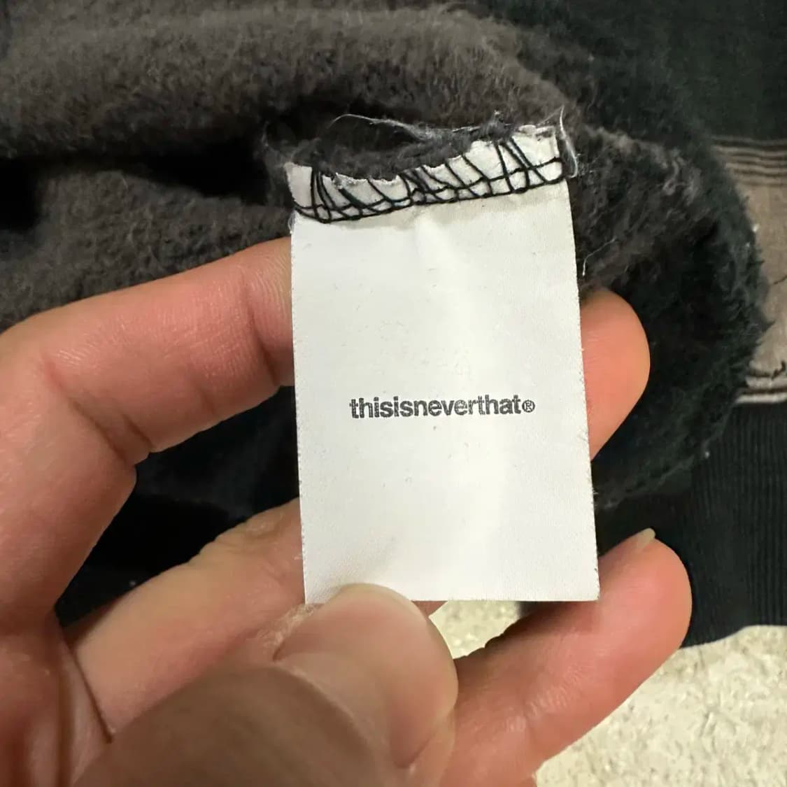 디스이즈네버댓 맨투맨 기모 XL 상품이미지4