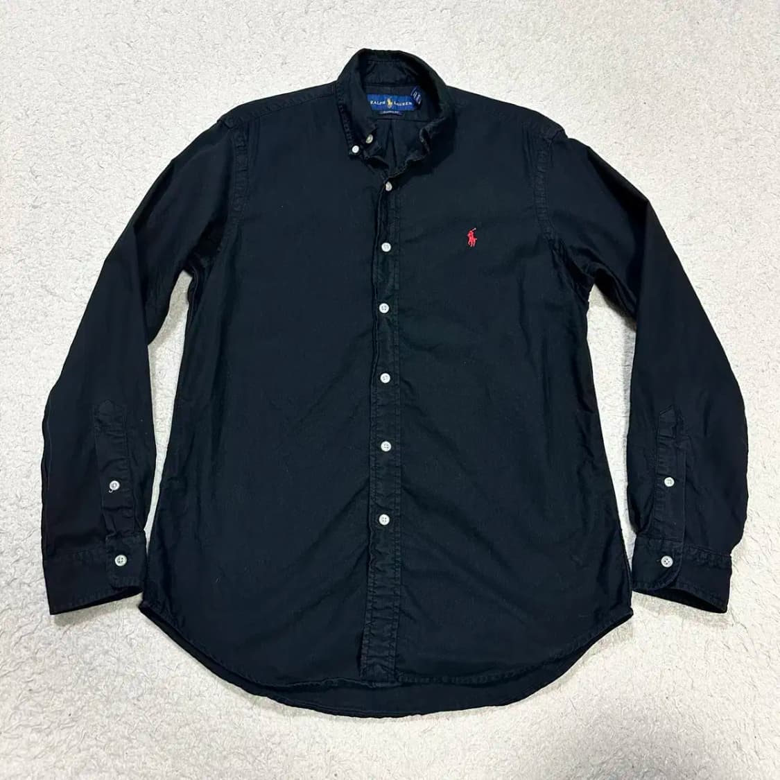 폴로 옥스포드 셔츠 블랙 s 상품이미지1