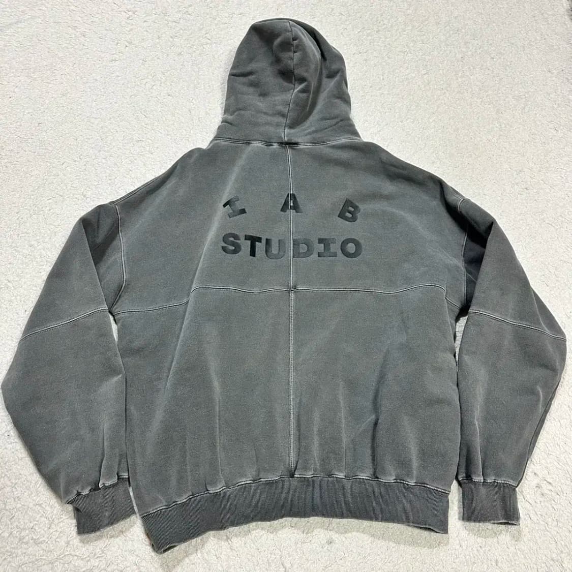 아이앱스튜디오 피그먼트 후드티 기모 XL 상품이미지7