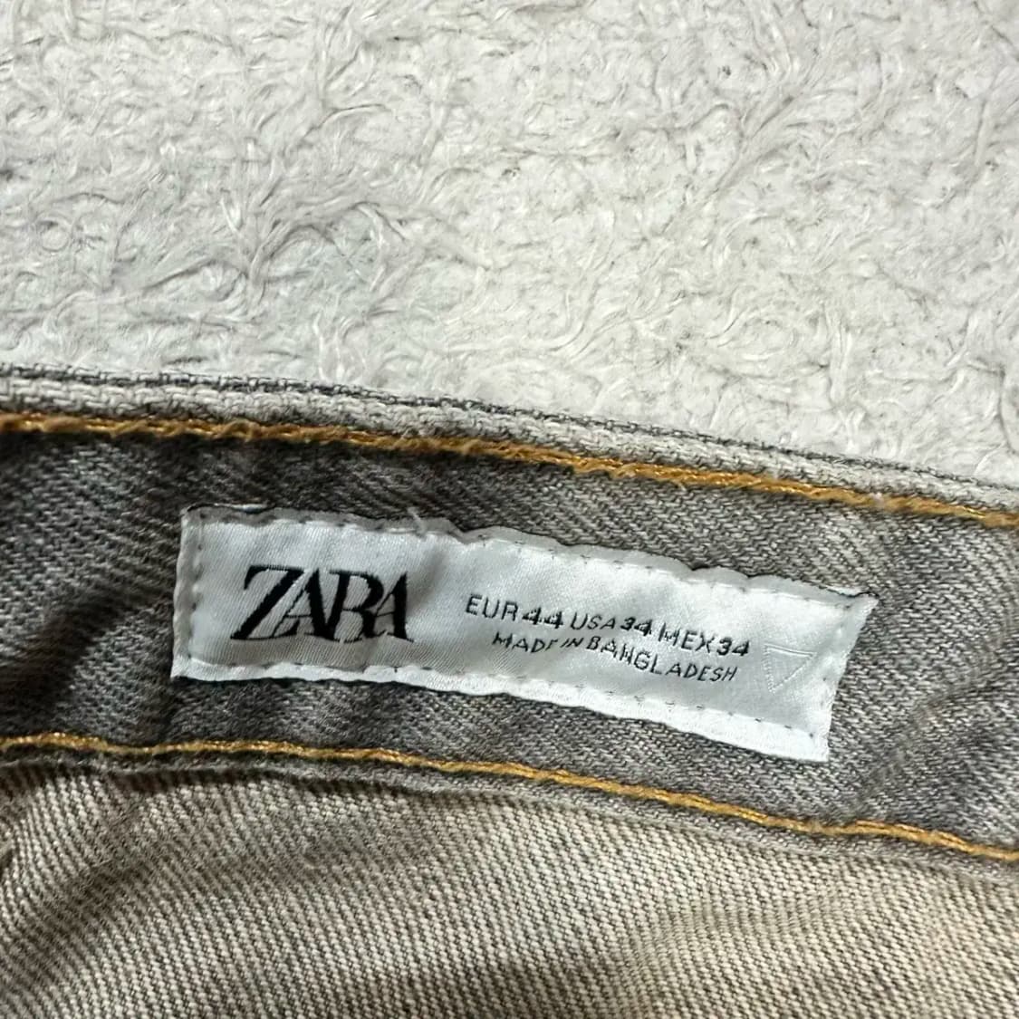 자라 카고 데님 팬츠 34인치 상품이미지3