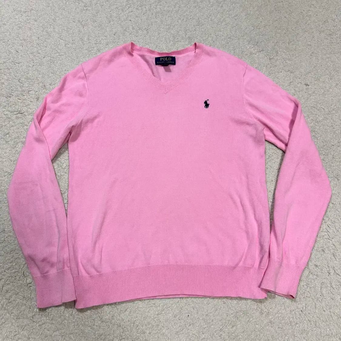 폴로 니트 브이넥 여성 추천 상품이미지1