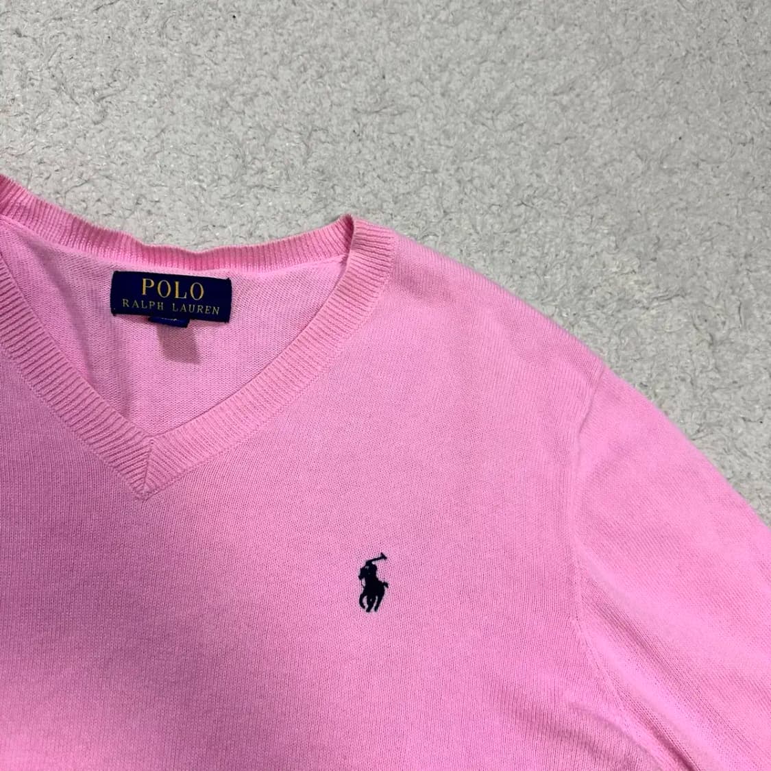 폴로 니트 브이넥 여성 추천 상품이미지2