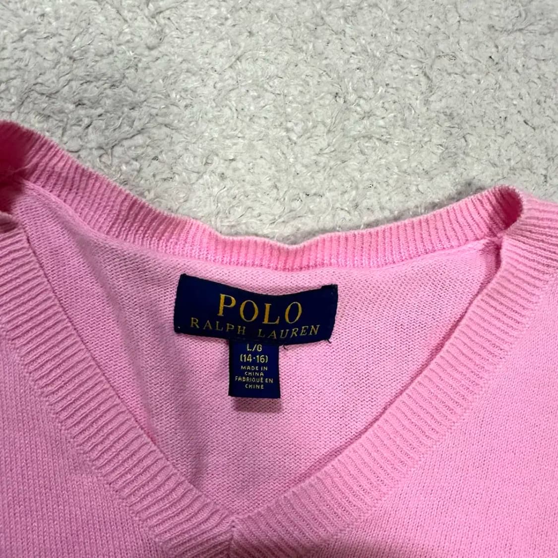 폴로 니트 브이넥 여성 추천 상품이미지3