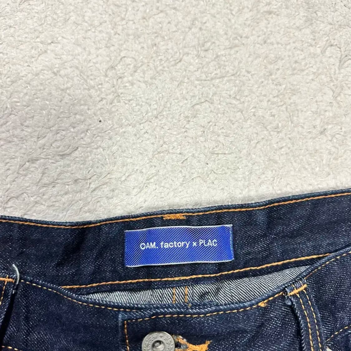 OAM 팩토리 플랙 청바지 데님 팬츠 36인치 상품이미지3