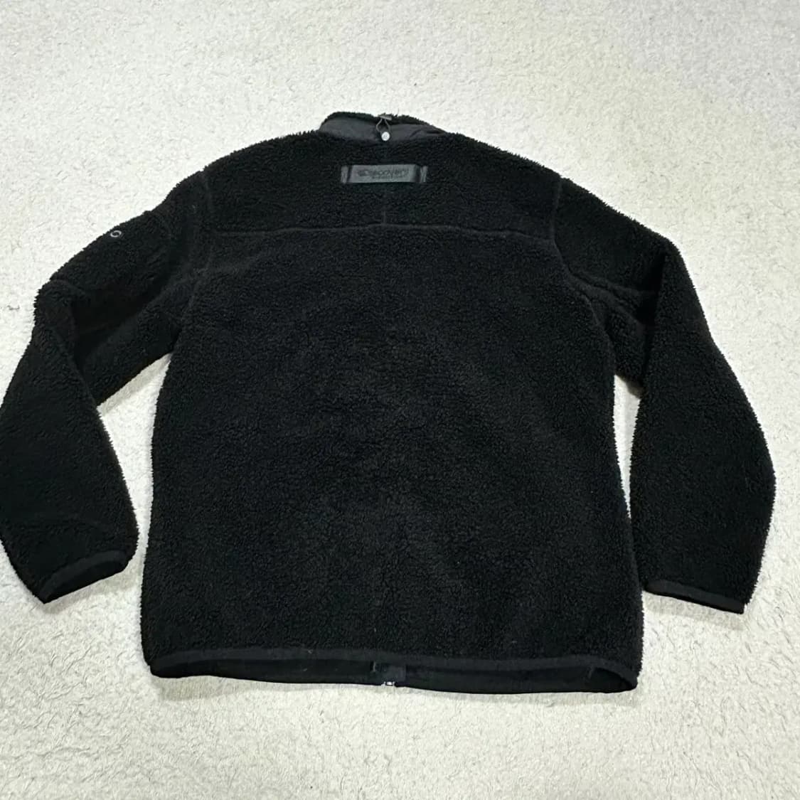 디스커버리 후리스 집업 블랙 100 상품이미지5