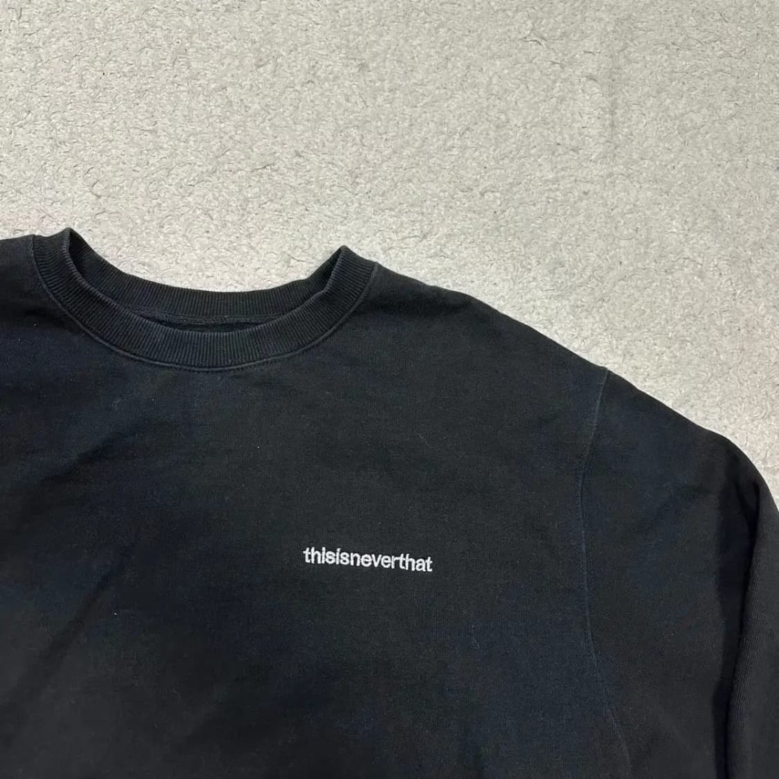 디스이즈네버댓 맨투맨 기모 L 상품이미지2