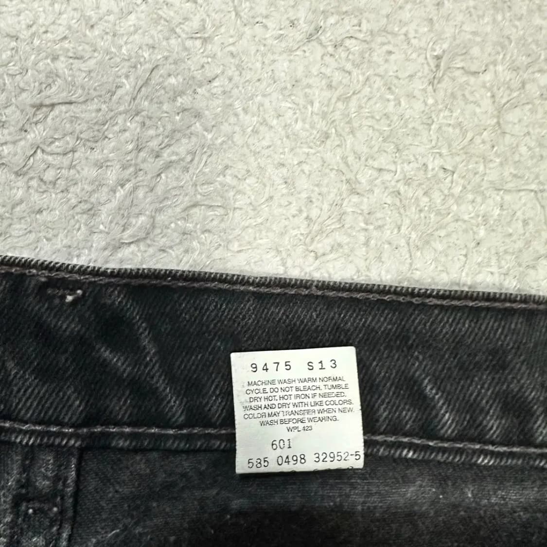 리바이스 560 청바지 데님 팬츠 34인치 상품이미지3