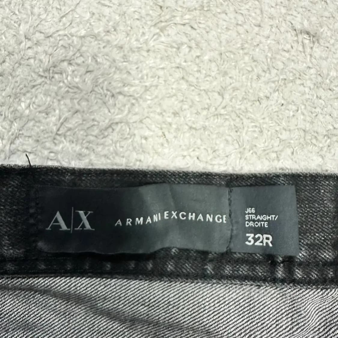 알마니익스체인지 청바지 흑청 데님 팬츠 32인치 상품이미지3