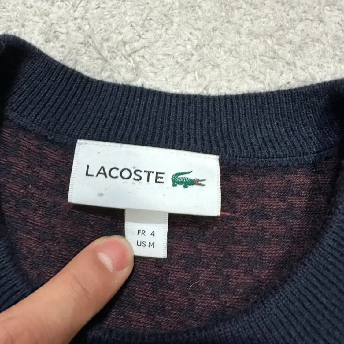 라코스테 니트 라운드 m 100 상품이미지3