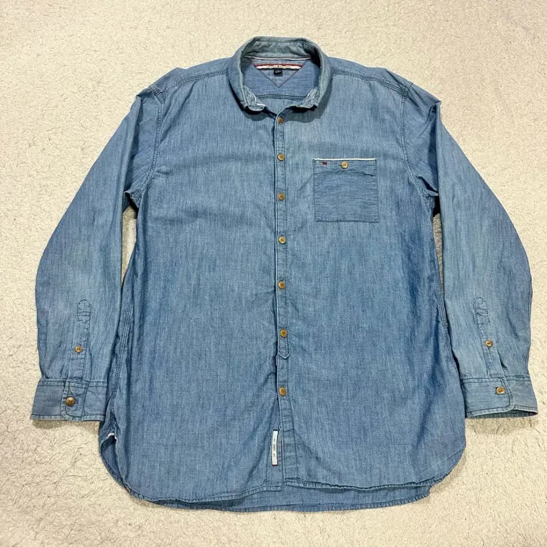 타미힐피거 데님 셔츠 xxl 상품이미지1