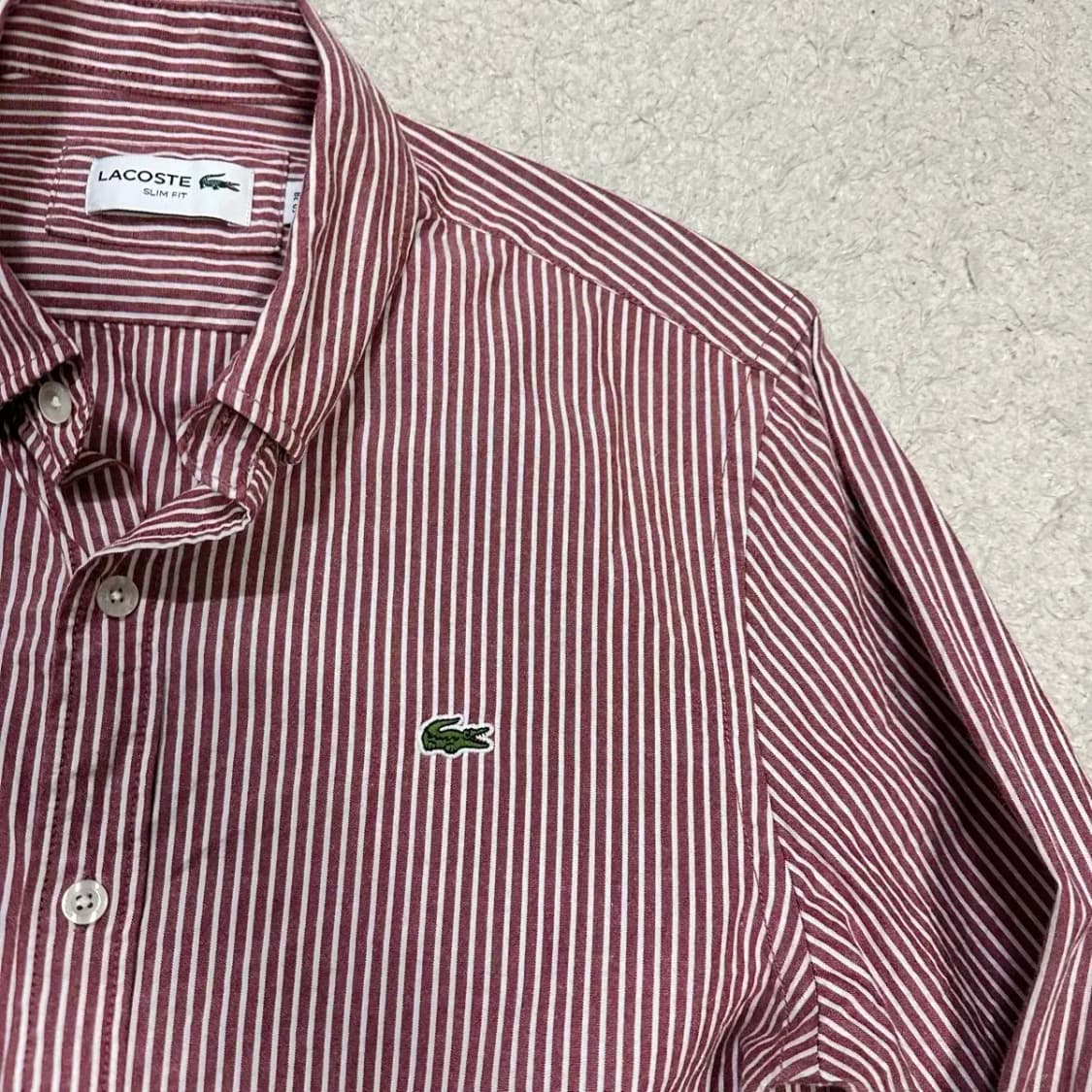 라코스테 셔츠 스트라이프 s 95 상품이미지2