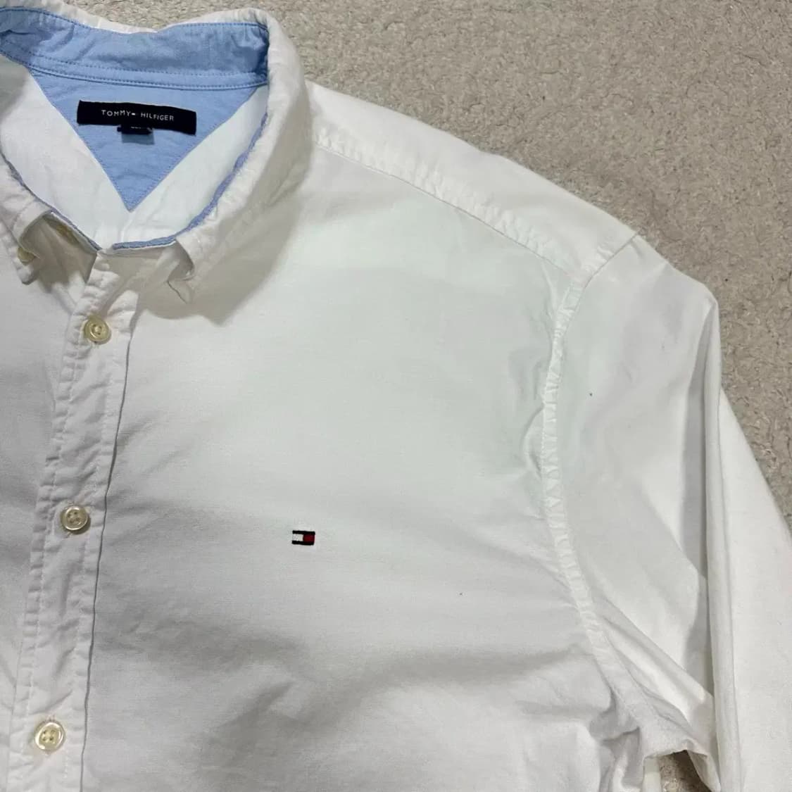 타미힐피거 셔츠 화이트 xxl 상품이미지2