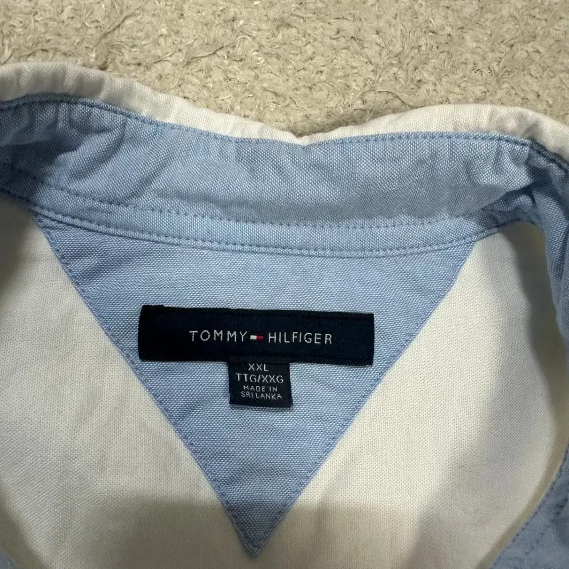 타미힐피거 셔츠 화이트 xxl 상품이미지3