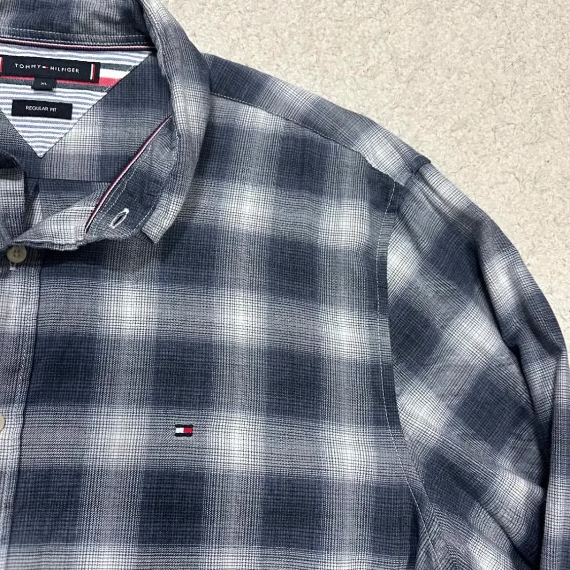 타미힐피거 셔츠 체크 XL 상품이미지2