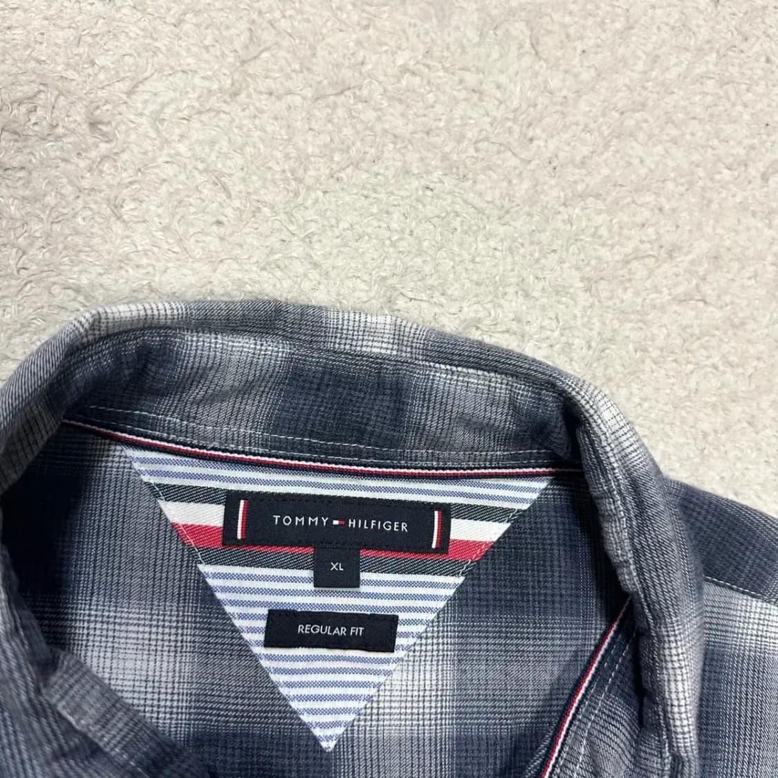 타미힐피거 셔츠 체크 XL 상품이미지3