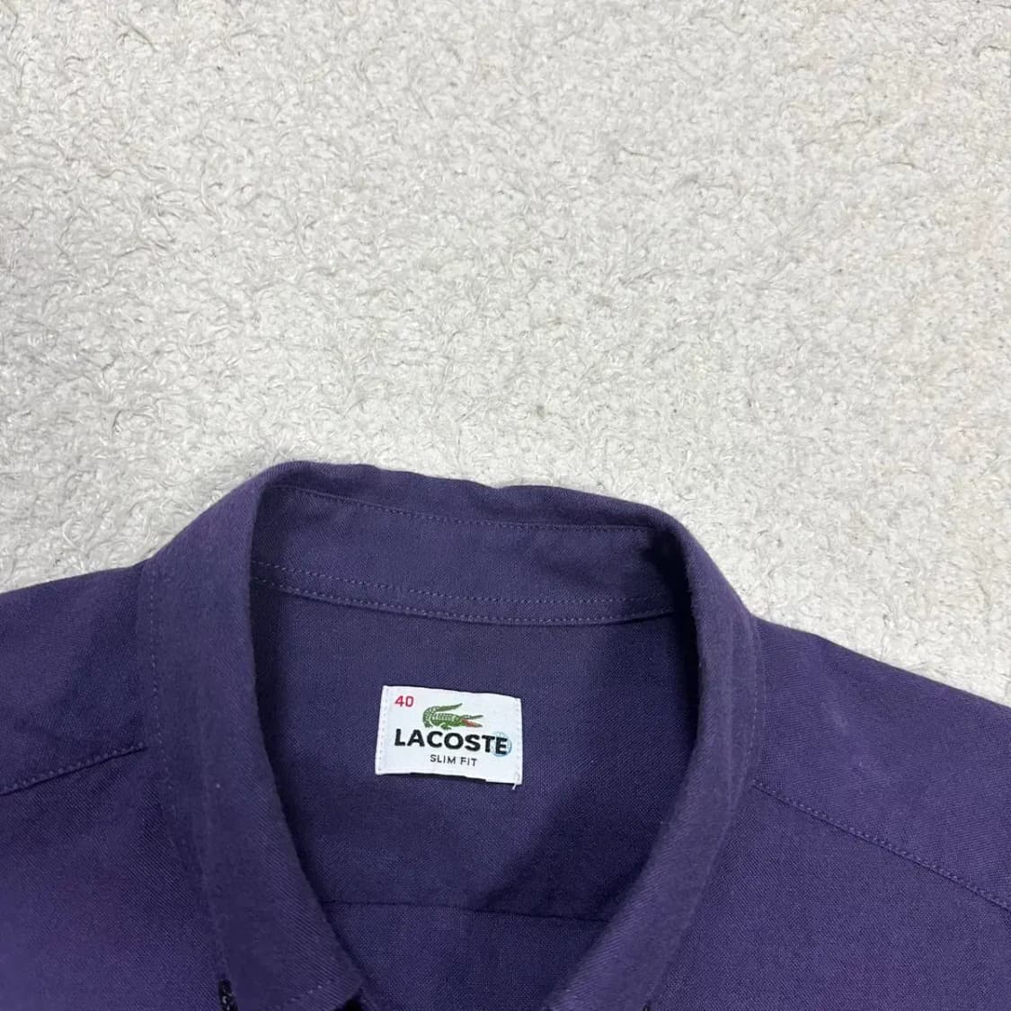 라코스테 셔츠 슬림핏 100 상품이미지2