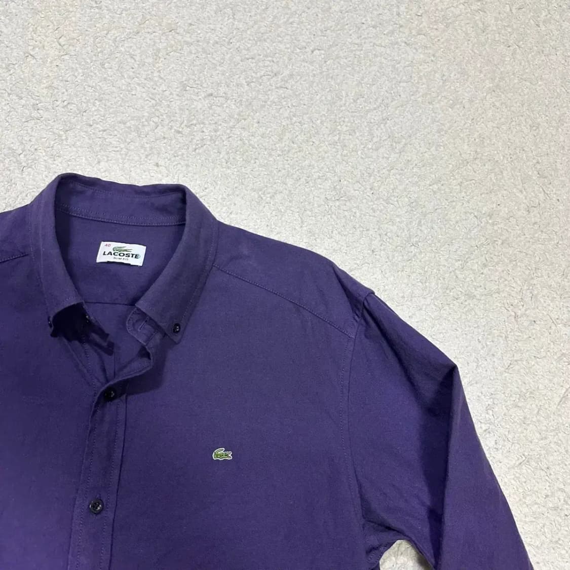 라코스테 셔츠 슬림핏 100 상품이미지3