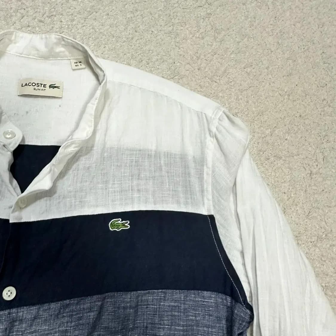 라코스테 린넨 셔츠 95 상품이미지3