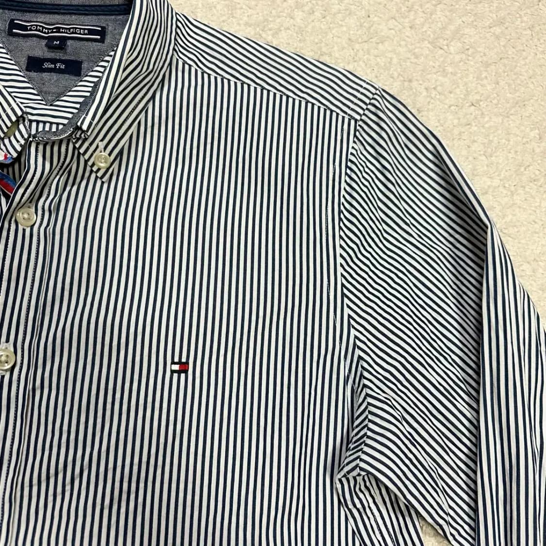 타미힐피거 셔츠 스트라이프 m 상품이미지2