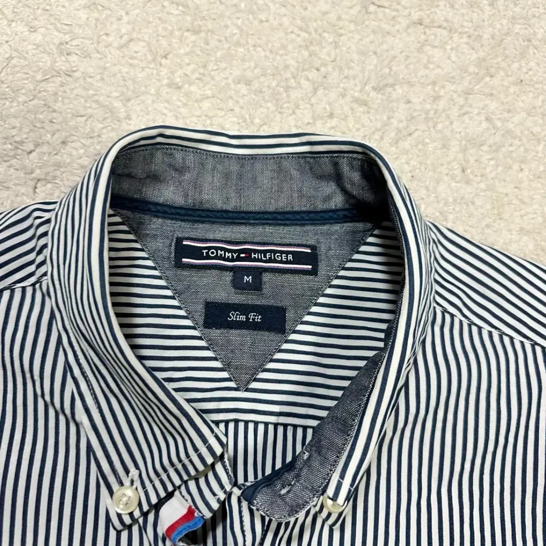 타미힐피거 셔츠 스트라이프 m 상품이미지3