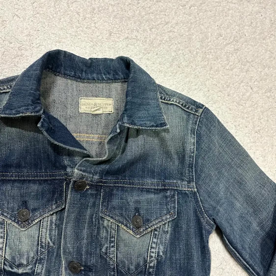 폴로 데님앤서플라이 데님 자켓 여성 xxs 상품이미지3