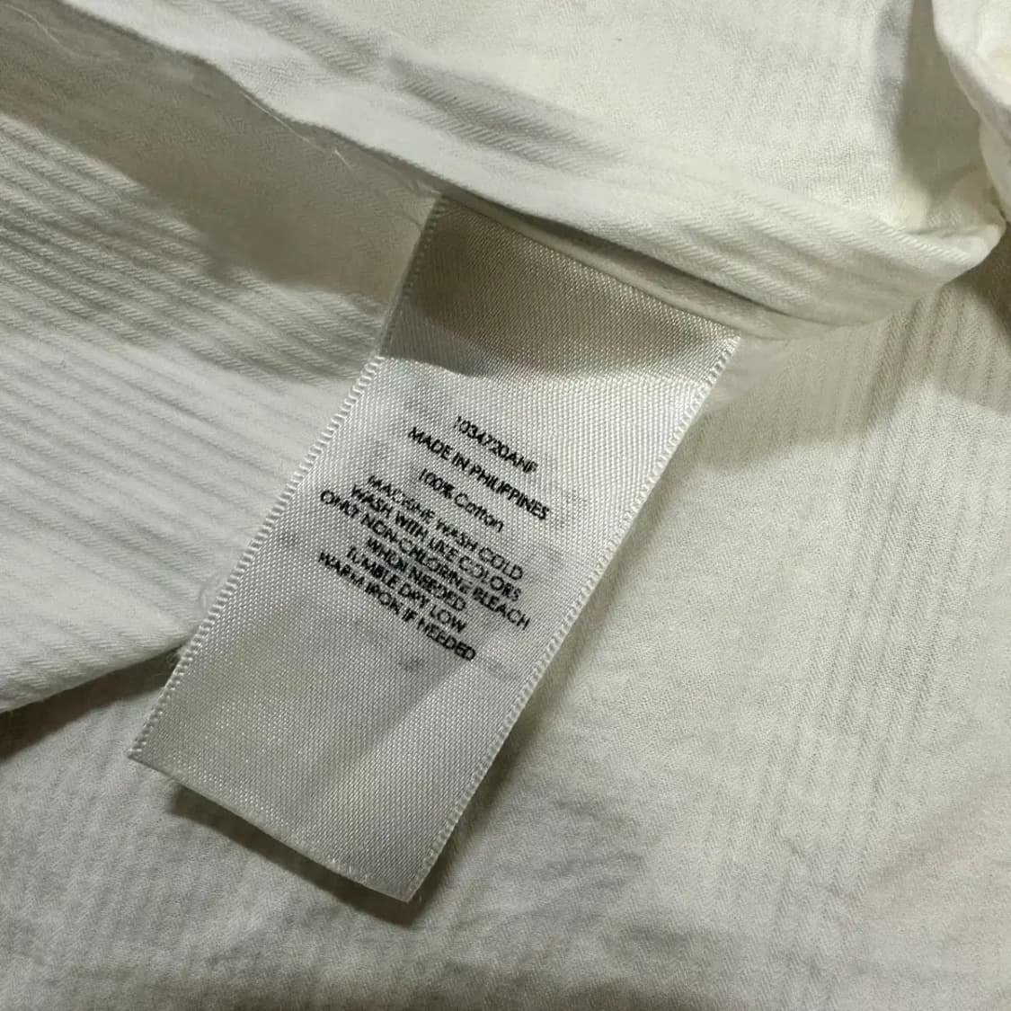 폴로 셔츠 화이트 m 상품이미지4