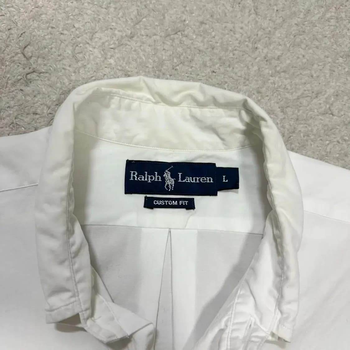 폴로 셔츠 화이트 m 상품이미지3