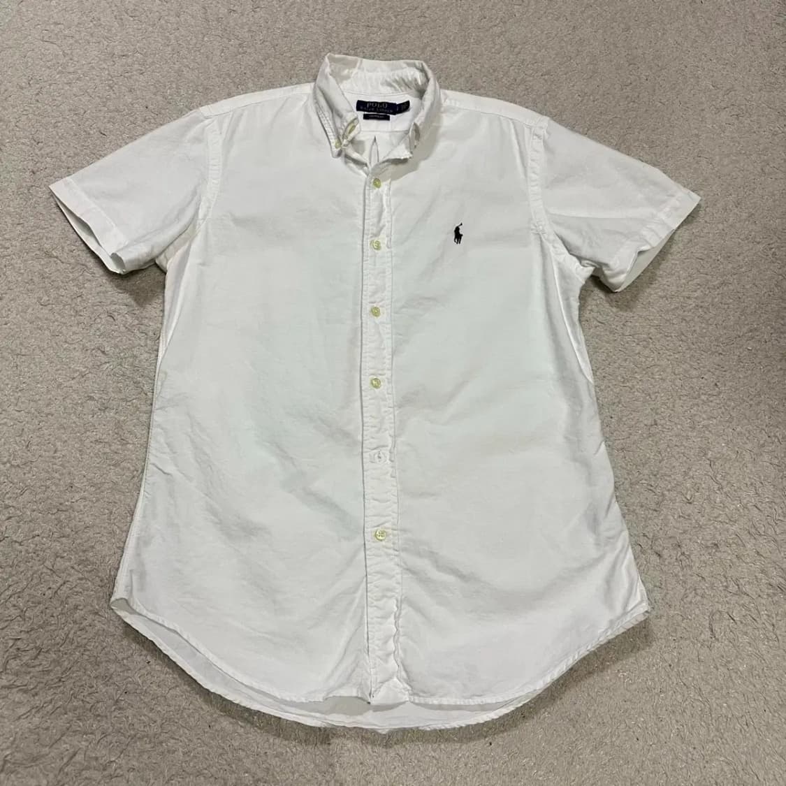 폴로 반팔 셔츠 화이트 s 상품이미지1