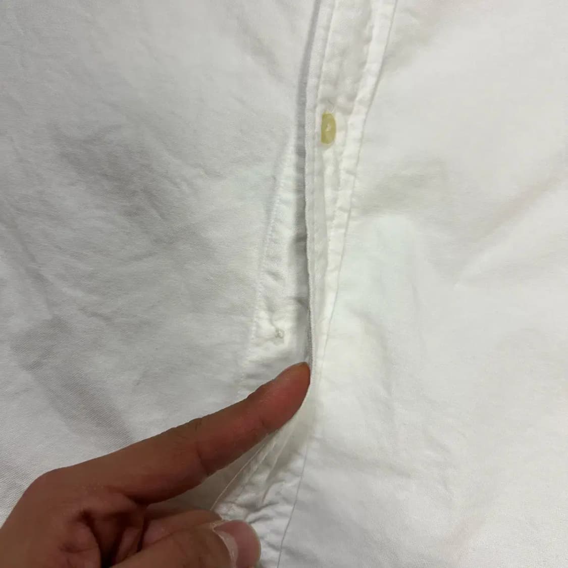 폴로 반팔 셔츠 화이트 s 상품이미지2