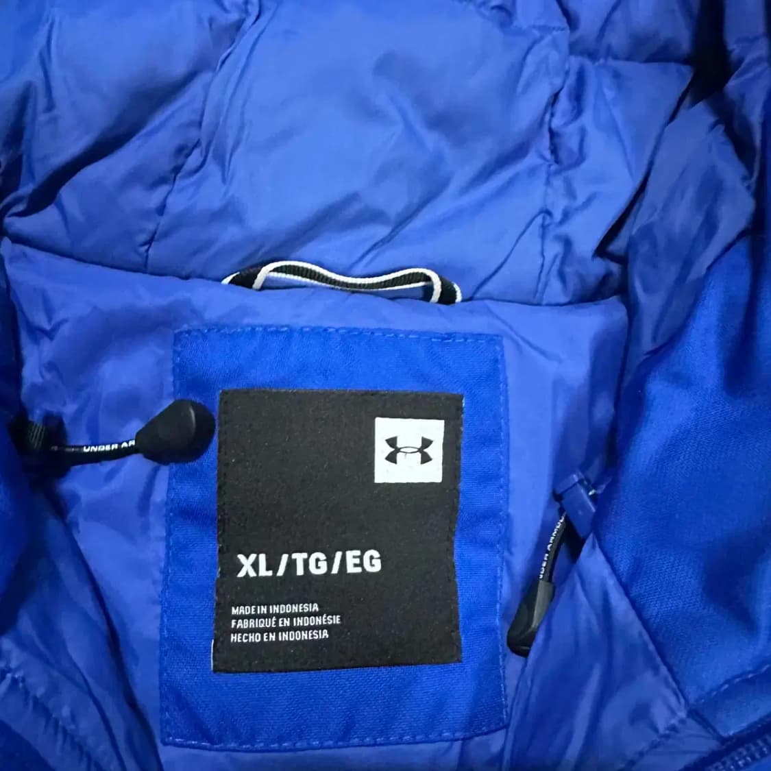 언더아머 패딩 블루 xl 상품이미지3