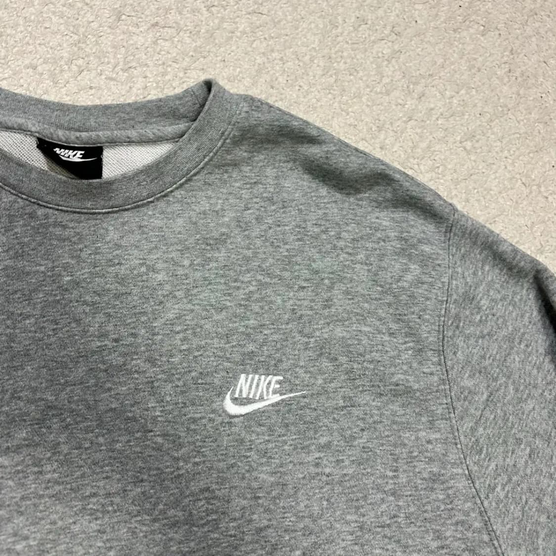 나이키 맨투맨 그레이 xxl 110 상품이미지2