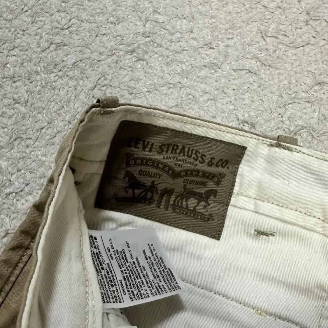 리바이스 면바지 팬츠 30인치 상품이미지3