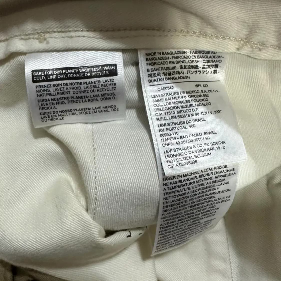 리바이스 면바지 팬츠 30인치 상품이미지4