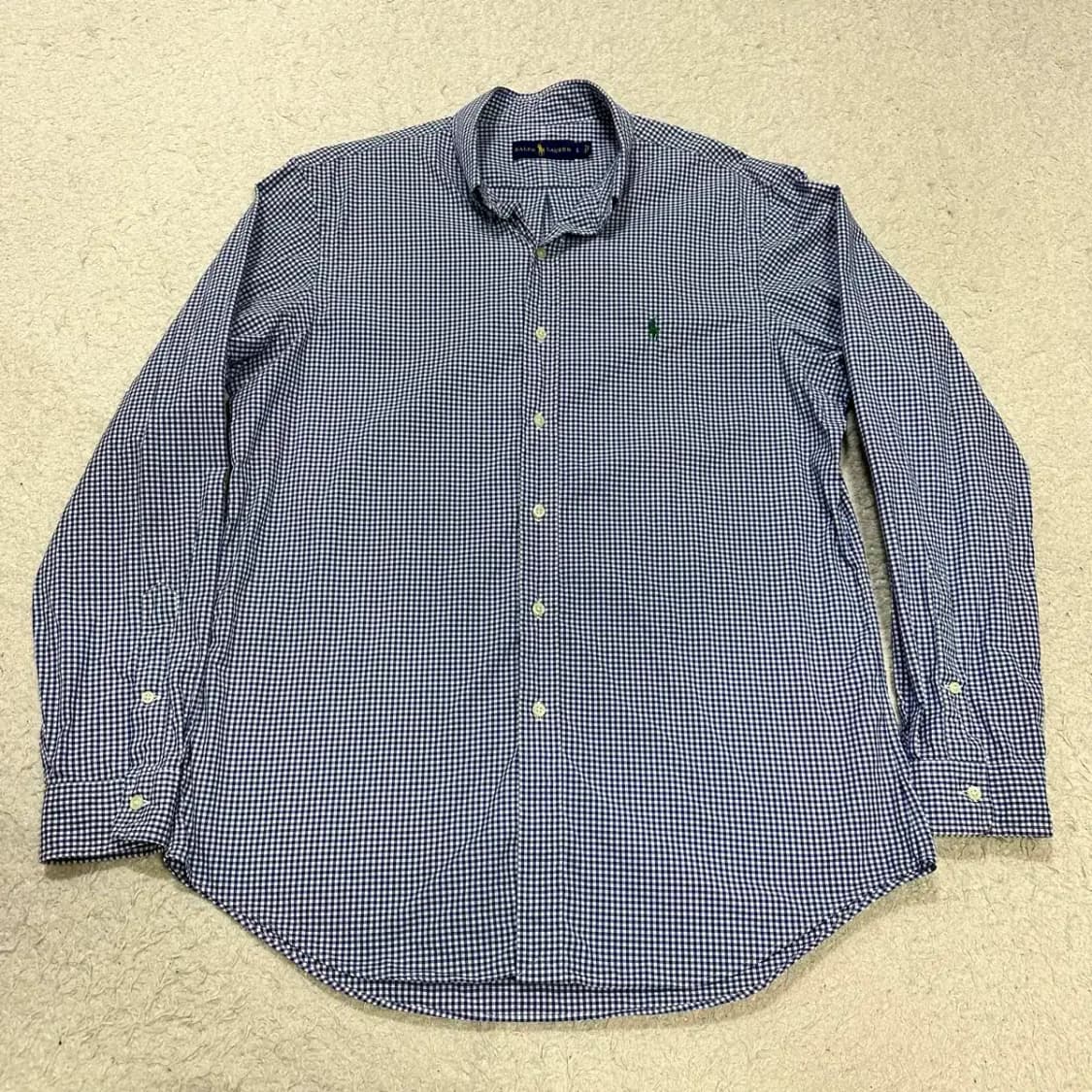 폴로 셔츠 체크 L 상품이미지1