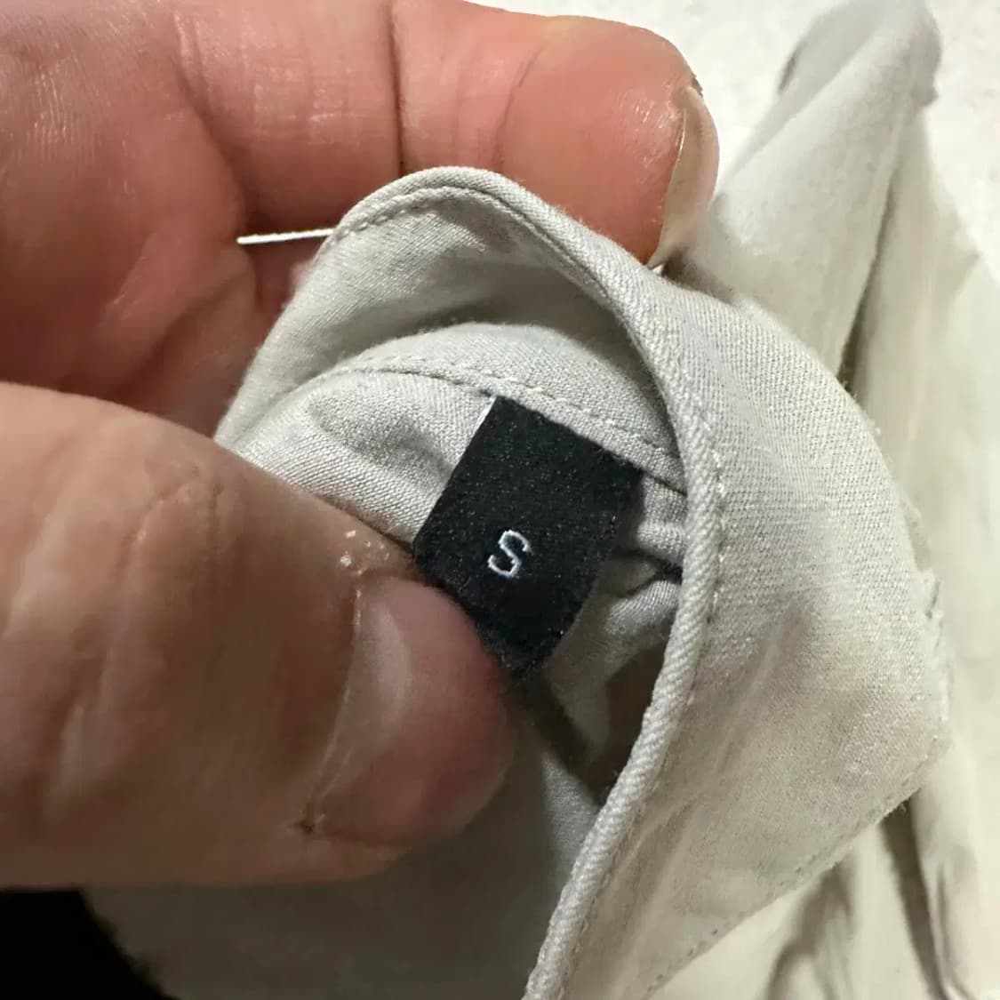 띠어리 셔츠 베이지 s 상품이미지3