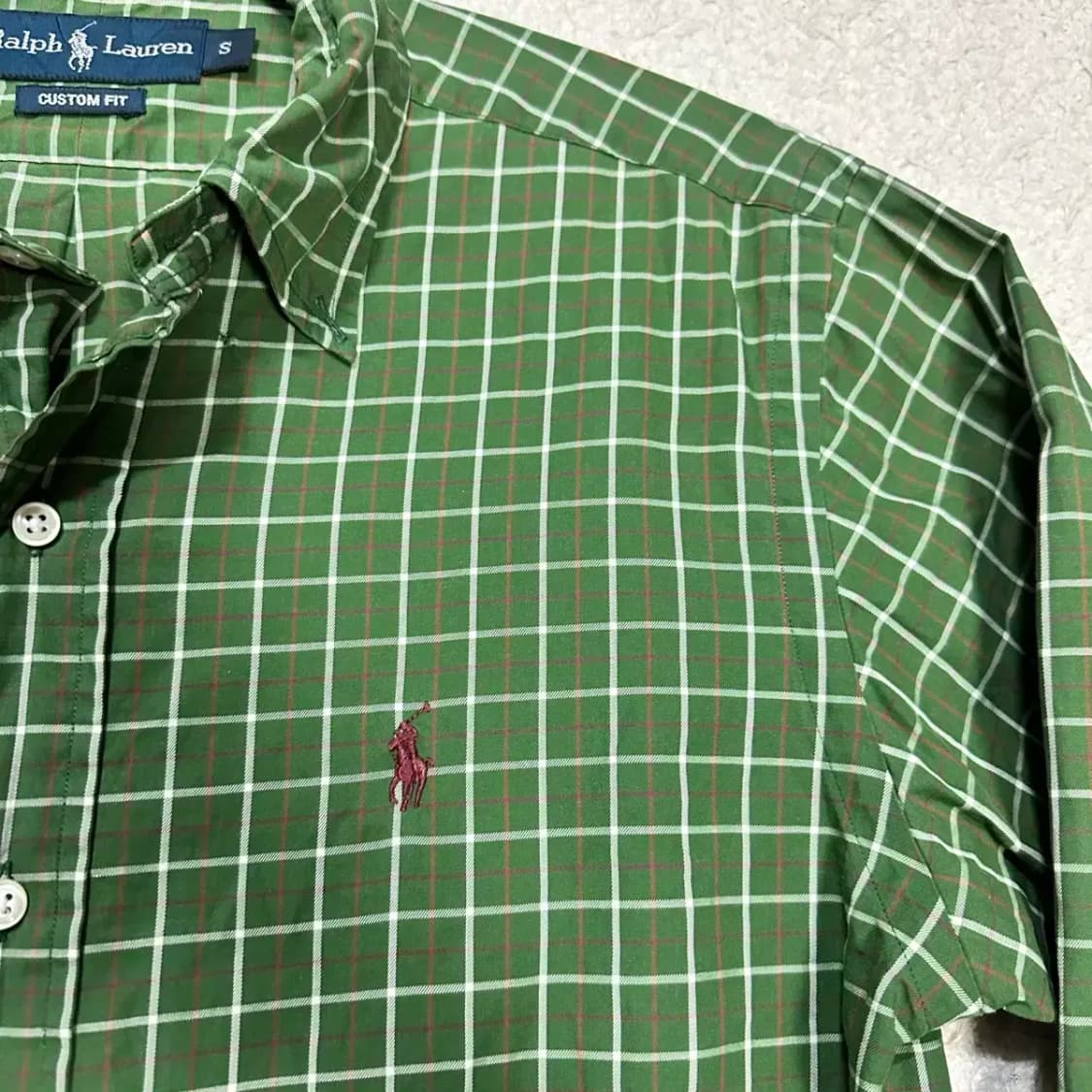 폴로 셔츠 체크 s 상품이미지2