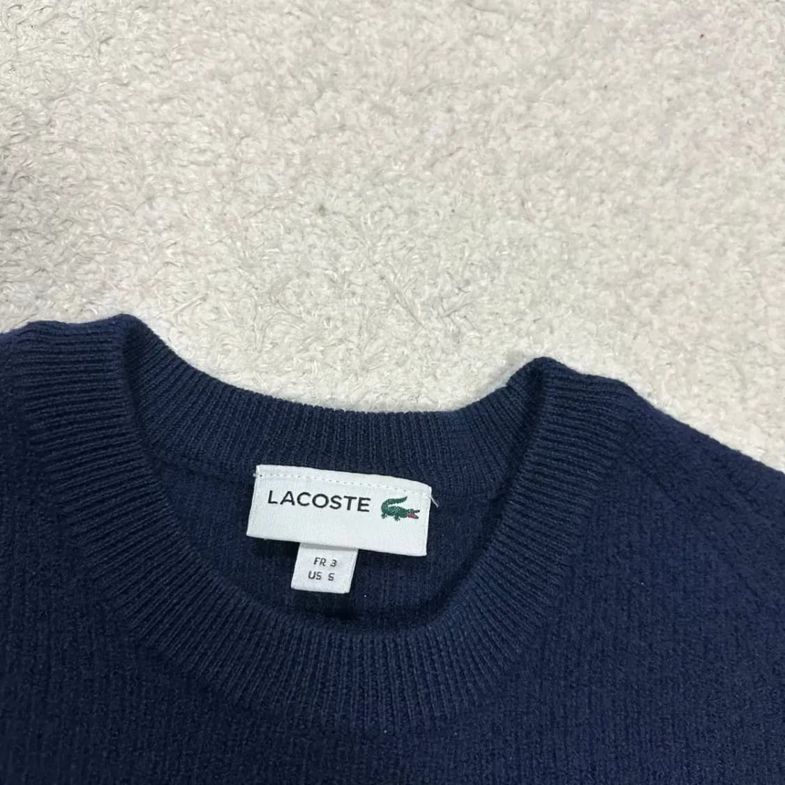 라코스테 니트 네이비 s 상품이미지3