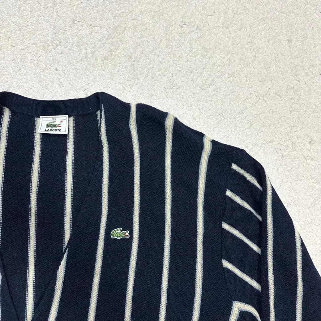 라코스테 가디건 네이비 105 상품이미지2