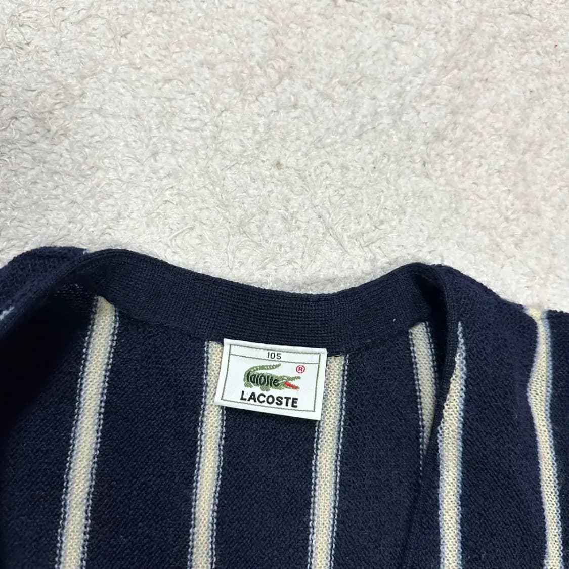 라코스테 가디건 네이비 105 상품이미지3