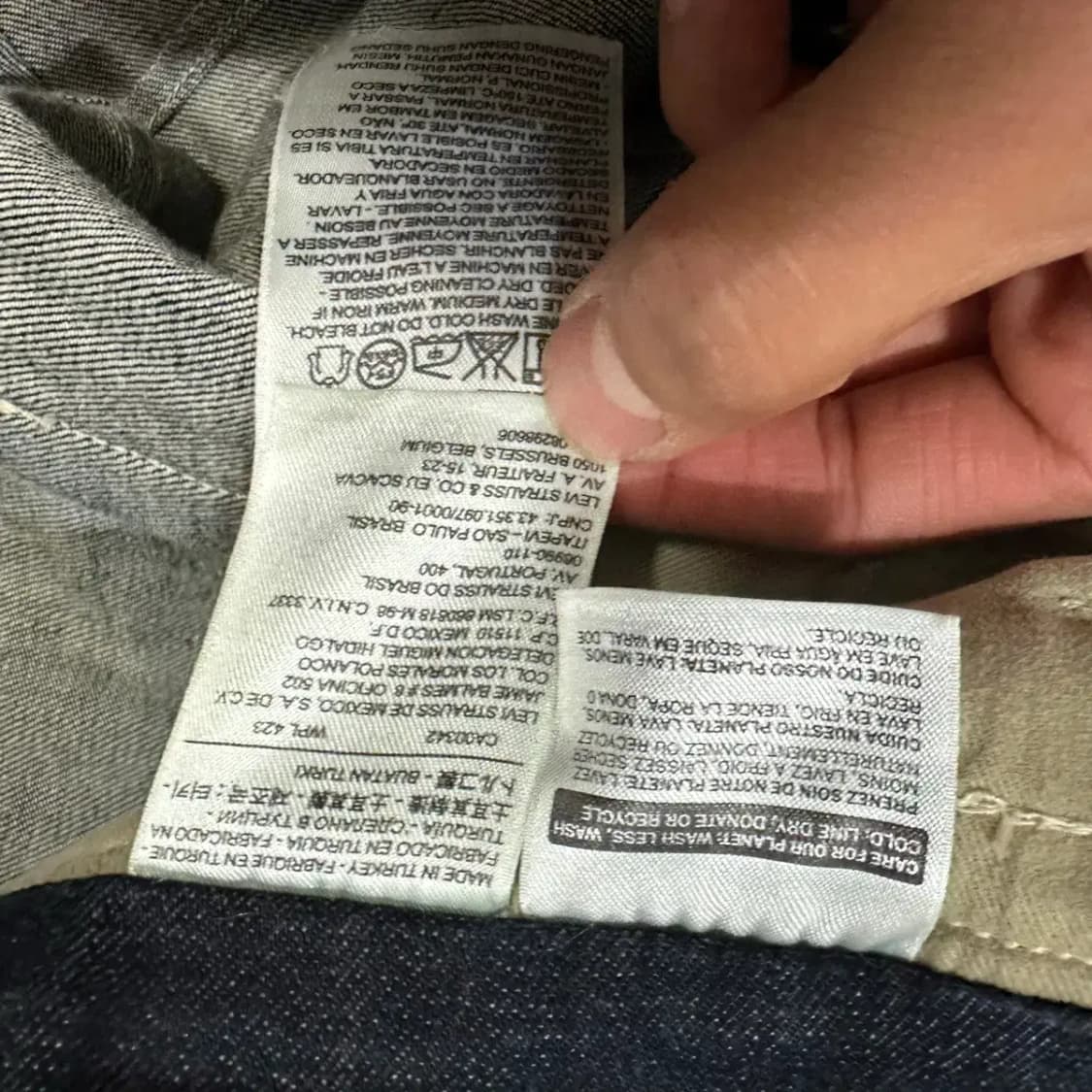 리바이스 511 청바지 데님 팬츠 30인치 상품이미지4