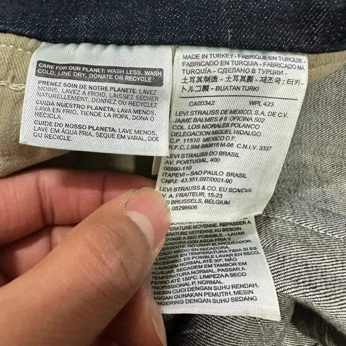 리바이스 511 청바지 데님 팬츠 30인치 상품이미지5