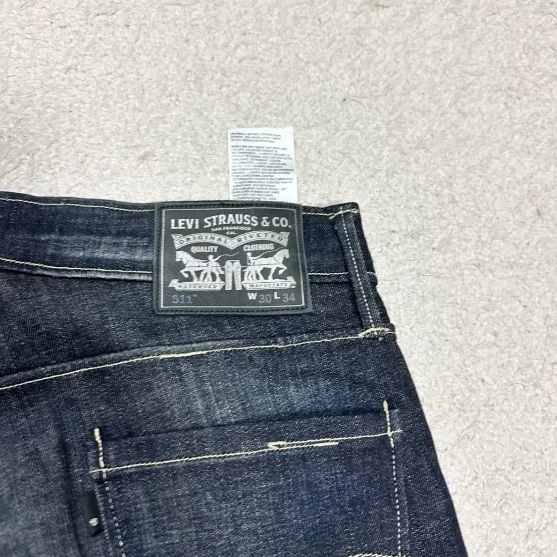 리바이스 511 청바지 데님 팬츠 30인치 상품이미지9