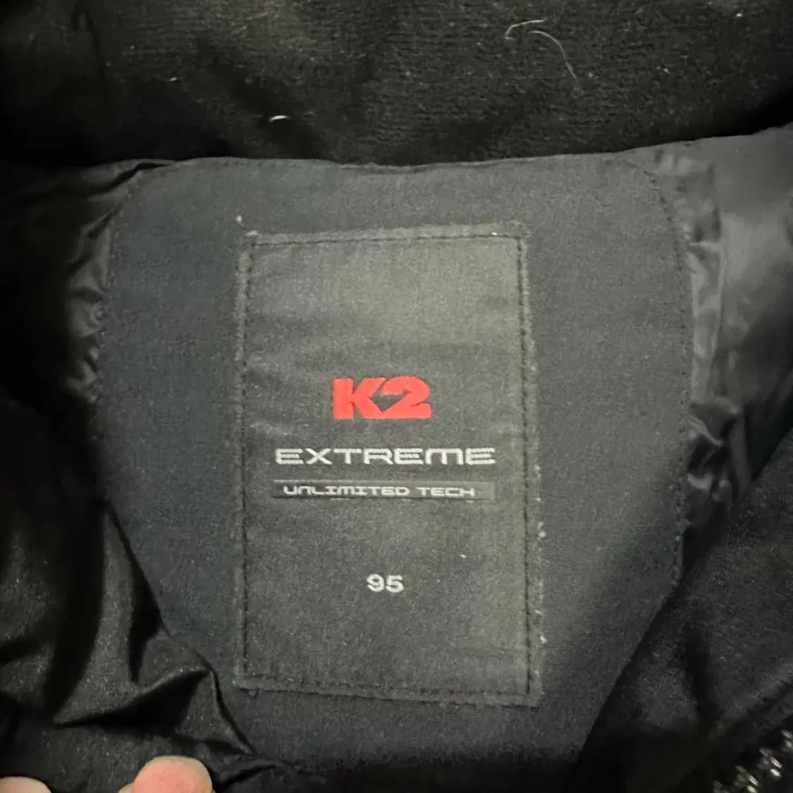 k2 패딩 블랙 95 상품이미지3