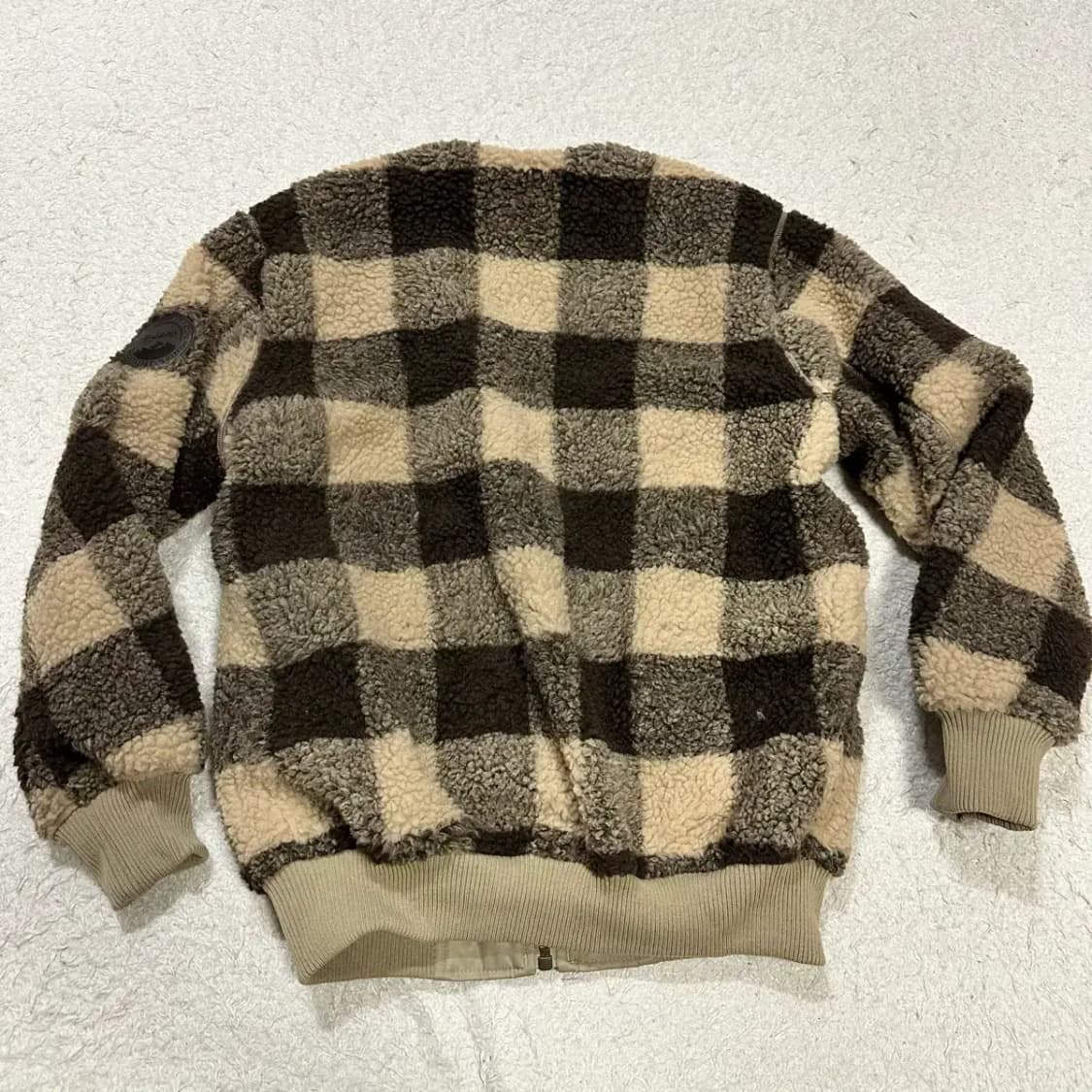 지프 양면 후리스 집업 점퍼 s 90 상품이미지7